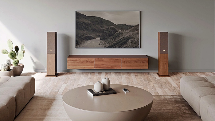 TV와 연결해 홈시어터로 활용 가능한 A48 W 무선 스피커 [사진: 소리샵]