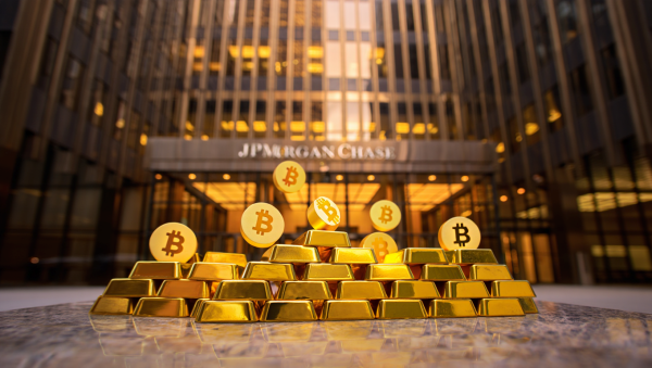 JP모건은 비트코인 선물은 과매도, 금·은은 과열 국면에 진입했으며 유동성 지표에서도 금과 은의 격차가 뚜렷하다고 진단했다. [사진: Reve AI]