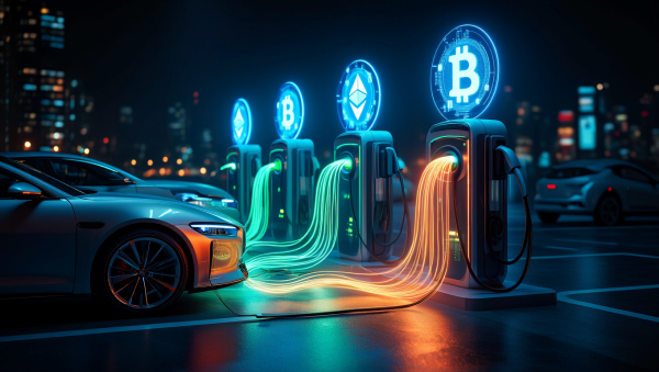 비트코인 채굴이 전력 소모가 아니라 수요 조절자라는 새로운 해석이 나왔다. [사진: Reve AI]