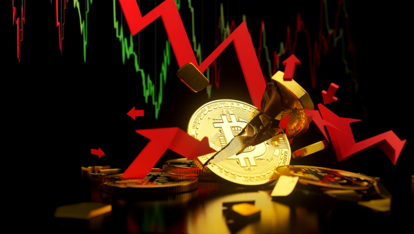 K33의 분석처럼 이번 하락이 단순한 조정에 그칠지, 장기 약세장으로 이어질지는 추가적인 시장 변화에 달려 있다. [사진: Reve AI]