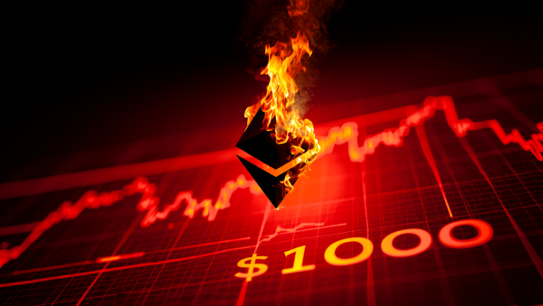 이더리움이 단기 반등에 성공했지만, 시장 전반의 약세 흐름이 지속되면서 투자자들의 불안감이 커지고 있다. [사진: Reve AI]