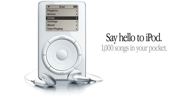 1세대 아이팟 [사진: 애플 아카이브]