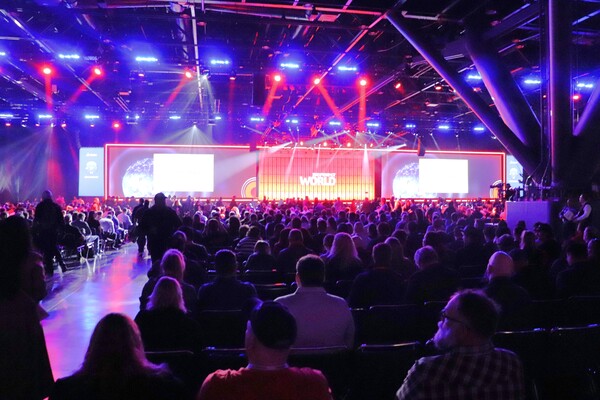 다쏘시스템 3D익스피리언스월드2026 행사 현장.