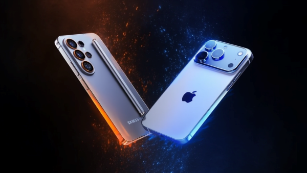 갤럭시S26 울트라가 아이폰17 프로 맥스 대비 우위를 점할 것이라는 분석이 나왔다. [사진: Reve AI]