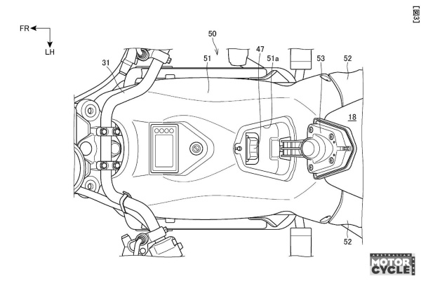 혼다의 새로운 특허에 대한 생산 여부는 미정이지만, 대중적인 전기 이동수단의 가능성을 제시한 점에서 의미가 크다.[사진: AMCN]