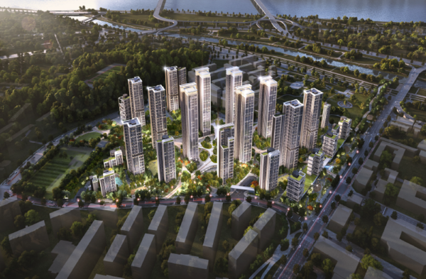 목동1단지 조감도 [사진: 우리금융그룹]