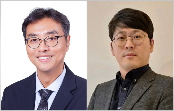 (왼쪽부터) 삼성SDI 연구소 차세대개발팀장 이승우 부사장, 삼성SDI 미국연구소(SDIRA) 김용석 소장 [사진: 삼성SDI]