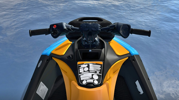 수상 레저 장비업체 씨두(Sea-Doo)의 수상 오토바이 대시보드 [사진: 씨두]