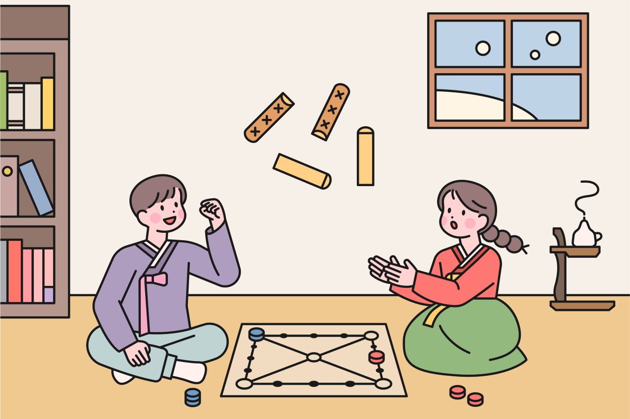 민족 윹놀이 / Designed by Freepik