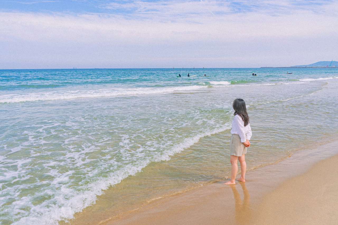 강릉 앞바다 / 사진=unsplash@Seungmin Yoon