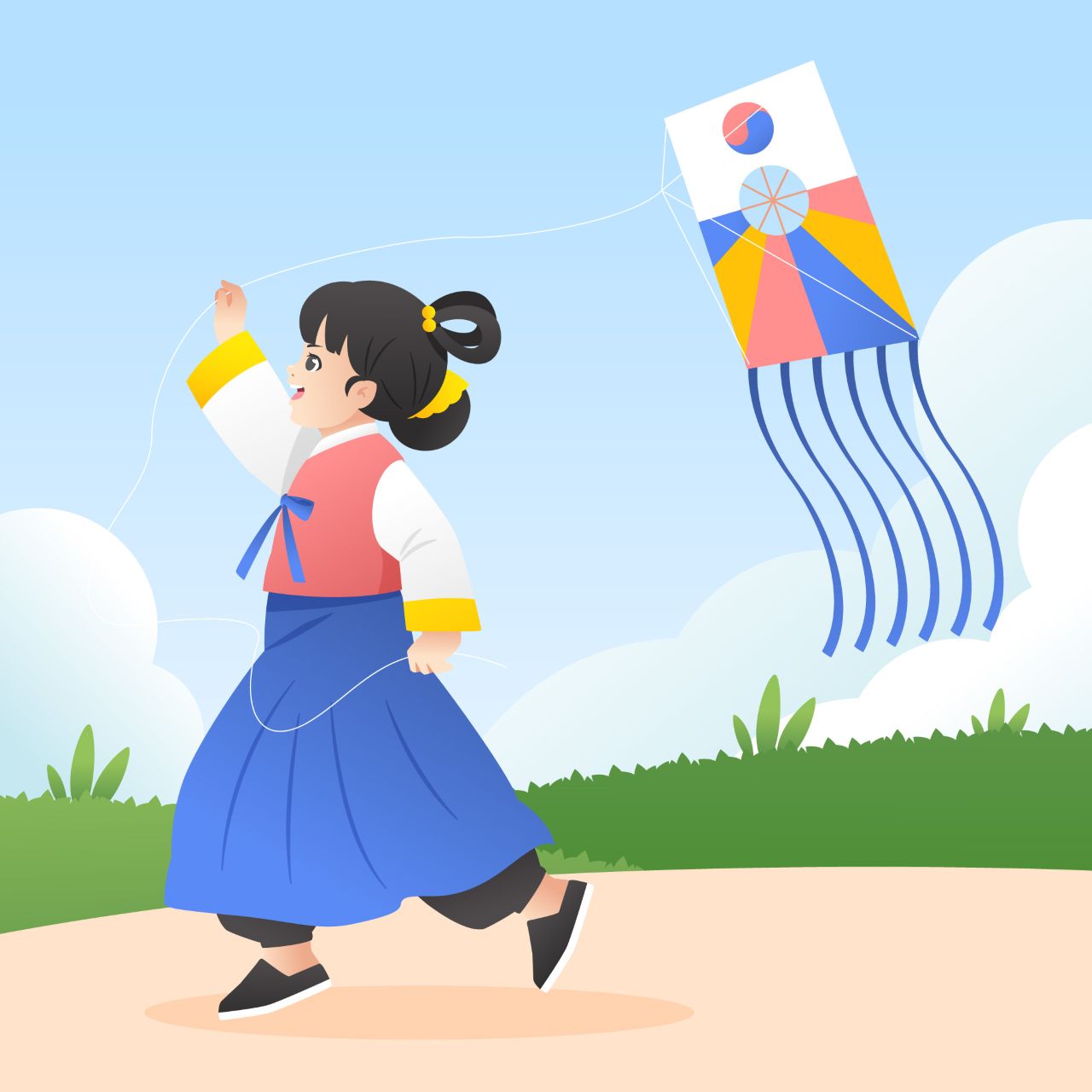 연날리기