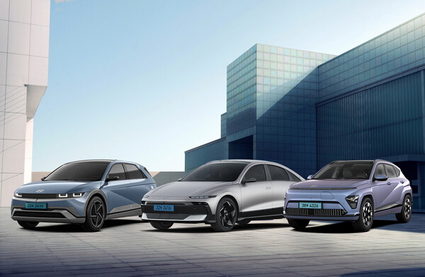 현대자동차 EV 3종 [사진=현대자동차]