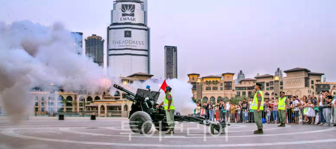 ‘이프타 대포’ 발사(Firing of Cannons Dubai Ramadan) /사진-두바이관광청