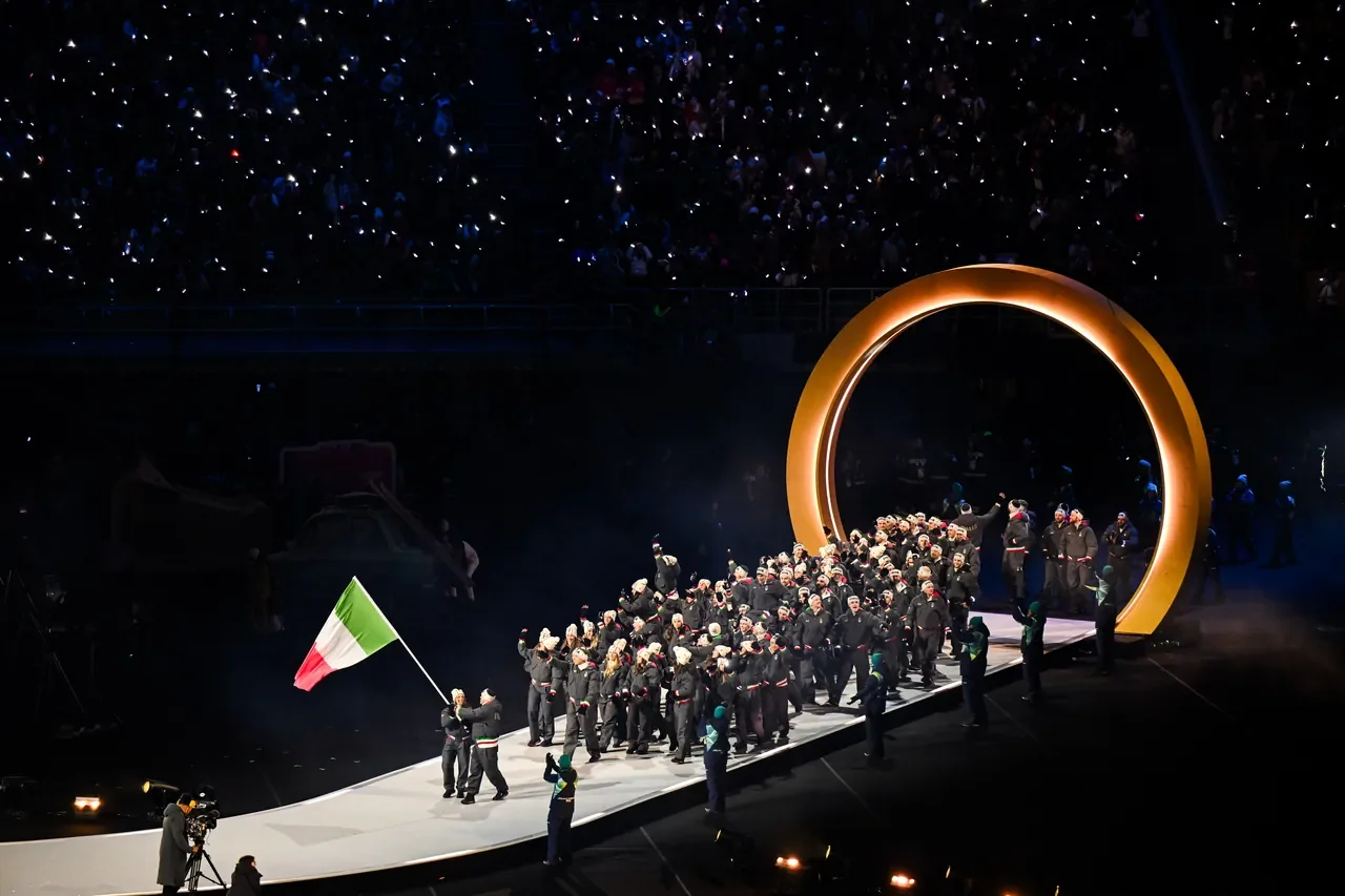 &nbsp;     / Photo: Giorgio Armani, Milan Cortina 2026 \'Opening Ceremony\' Glitz