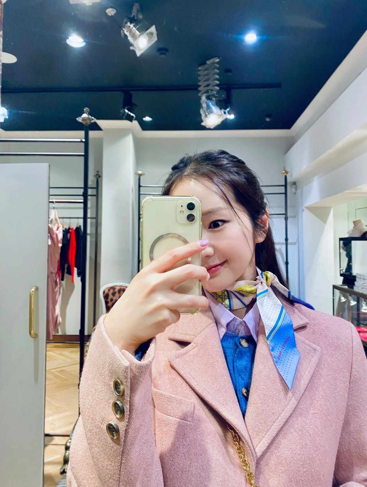 Mastering London Style: How to Rock a Pink Wool Coat Like Park Ji-hye