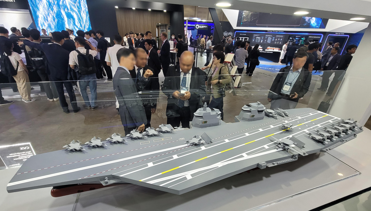 한국형 항모에서 KF-21N 날아오를까 [르포-MADEX 2023] - 헤럴드경제