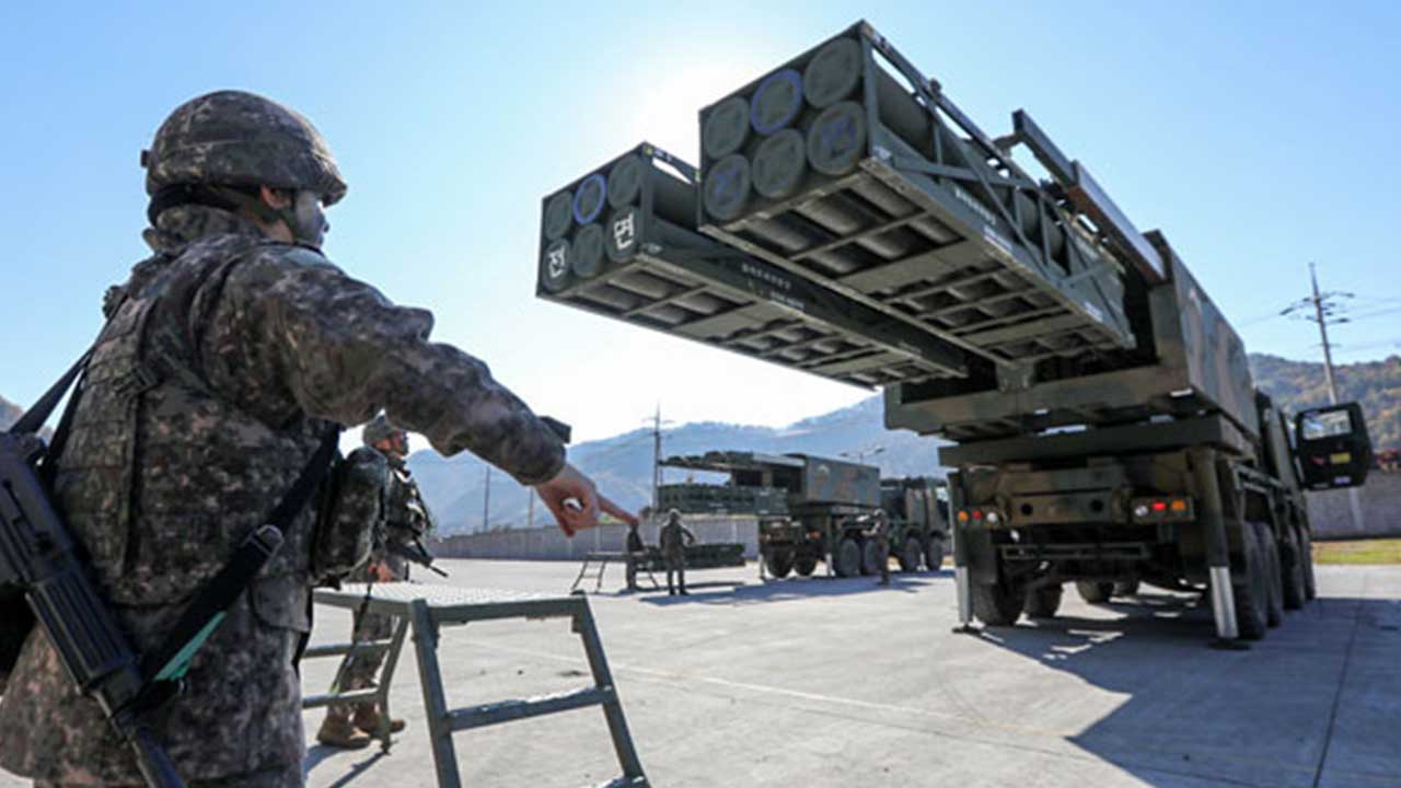 육군, 6·25 전쟁 발발 74주년에 다연장로켓 '천무' 실사격 훈련