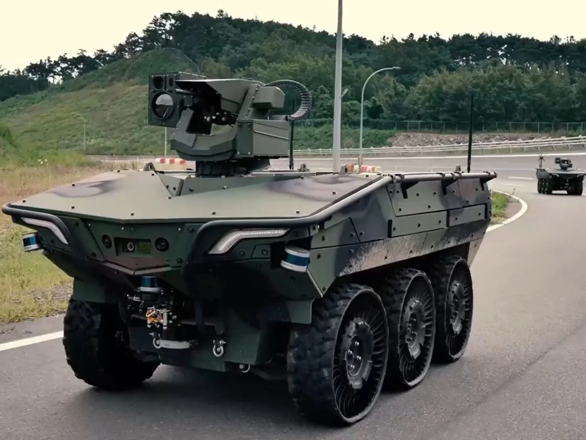 South Korean arms maker reveals new robotic combat vehicle