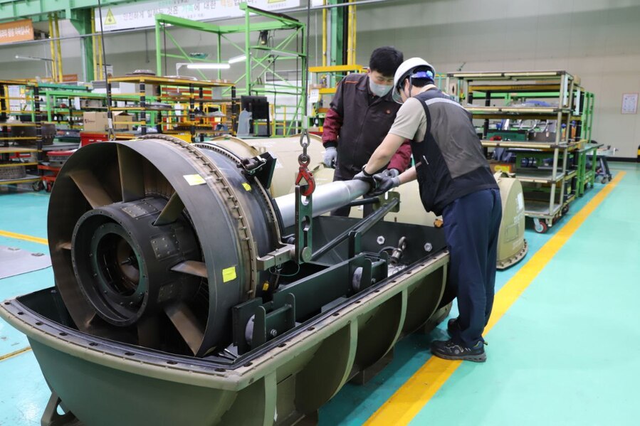 KF-21에 탑재된 한화에어로 엔진이 내뿜는 굉음에 전율 | Save Internet 뉴데일리