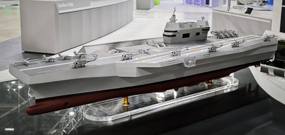 단독] 한화오션, 차세대 무인항모 '고스트 커맨더 2' 공개 | 비즈한국