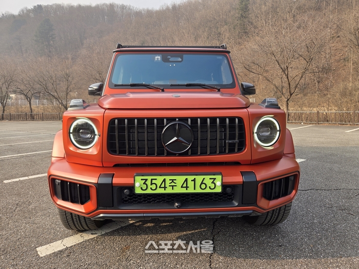 메르세데스-벤츠 AMG G63(지바겐). 양평 | 원성윤 기자 socool@sportsseoul.com