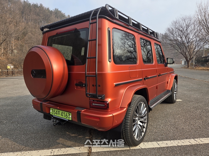 메르세데스-벤츠 AMG G63(지바겐). 양평 | 원성윤 기자 socool@sportsseoul.com