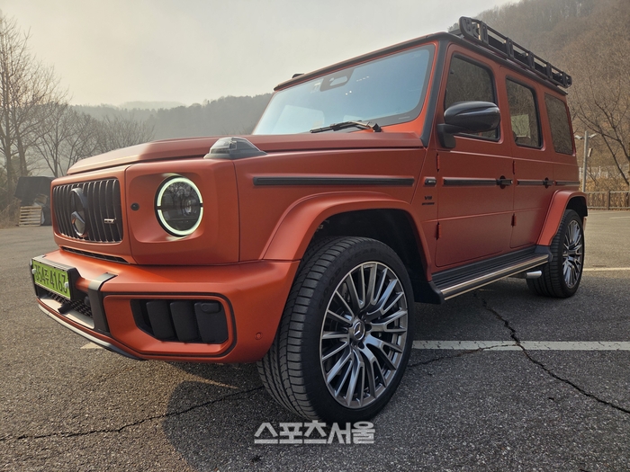 메르세데스-벤츠 AMG G63(지바겐). 양평 | 원성윤 기자 socool@sportsseoul.com