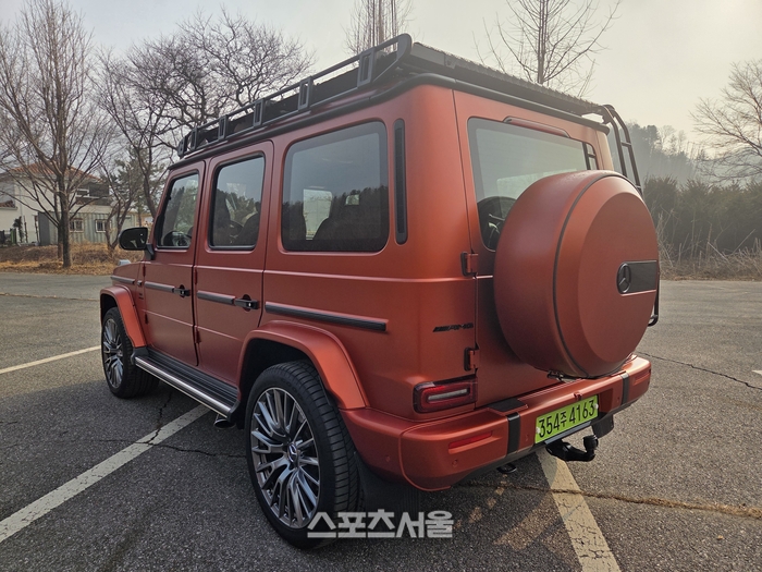 메르세데스-벤츠 AMG G63(지바겐). 양평 | 원성윤 기자 socool@sportsseoul.com