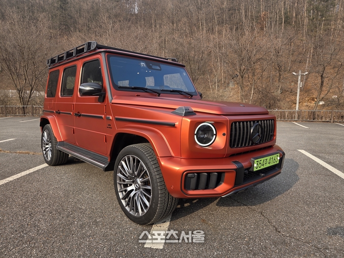 메르세데스-벤츠 AMG G63(지바겐). 양평 | 원성윤 기자 socool@sportsseoul.com