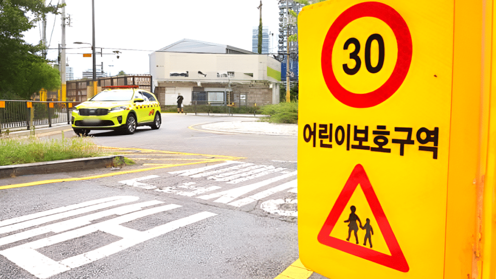 스쿨존 제한 속도 개선