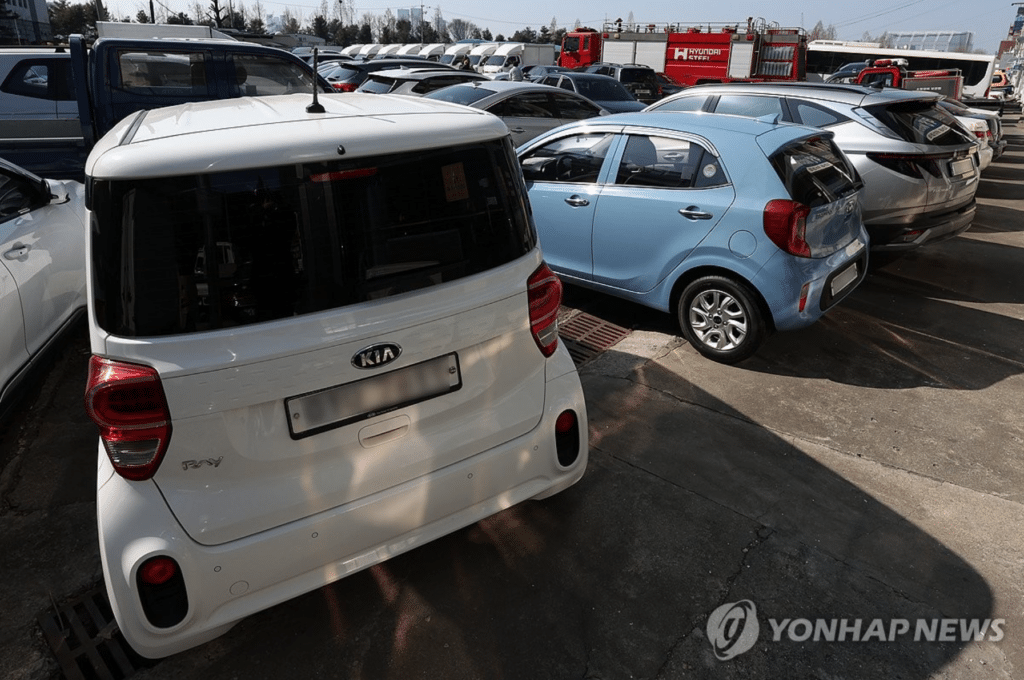 중고차 가격 하락