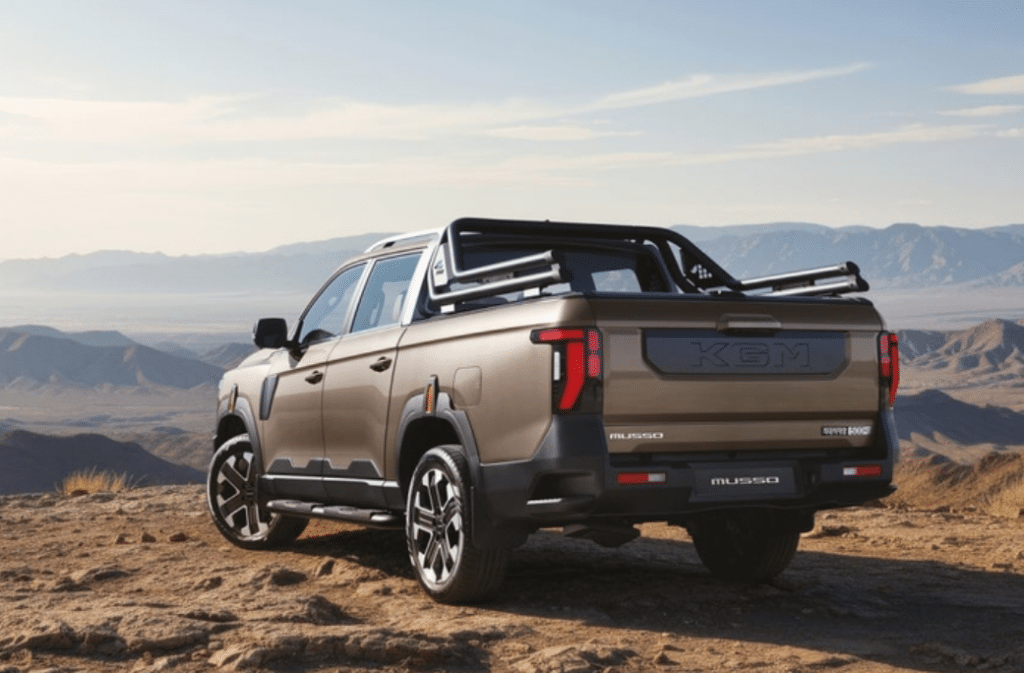 KGM 무쏘 디자인 공개