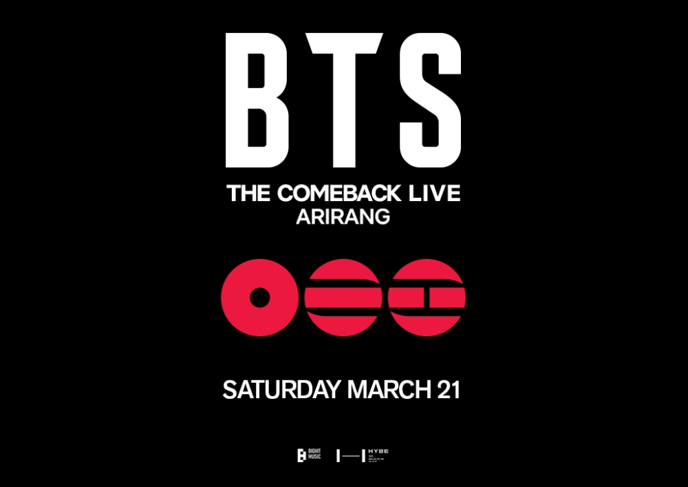 BTS 컴백 라이브: 아리랑
[빅히트뮤직 제공]