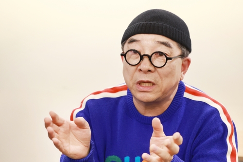 연합뉴스와 인터뷰하는 김수철 [연합뉴스]