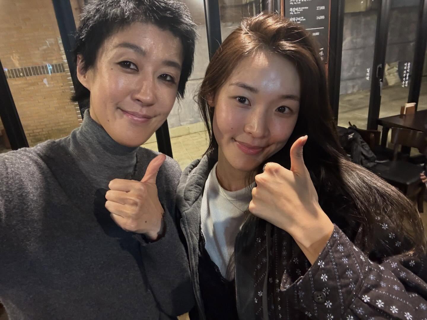 〈솔로지옥5〉 출연자 회식 사진(사진=홍진경 인스타그램)