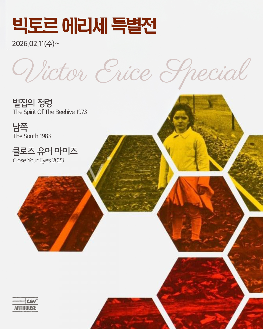 '빅토르 에리세' 특별전 포스터