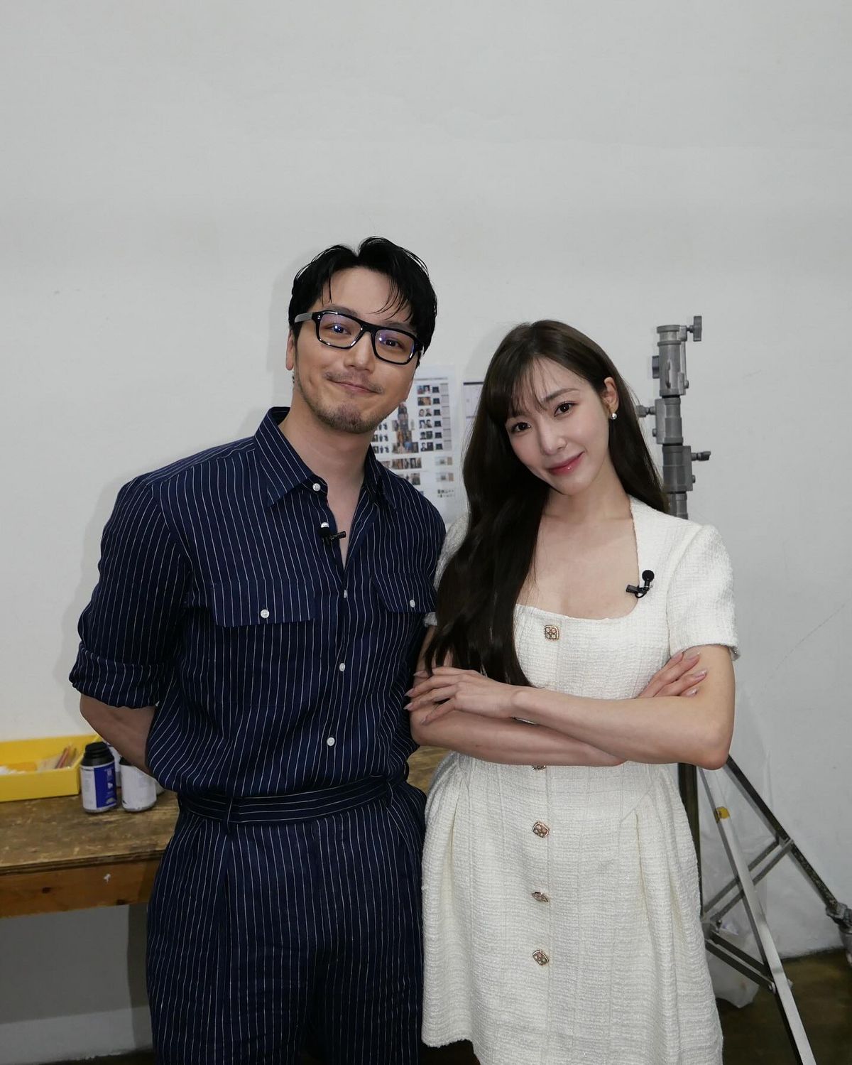 변요한(왼), 티파니 영