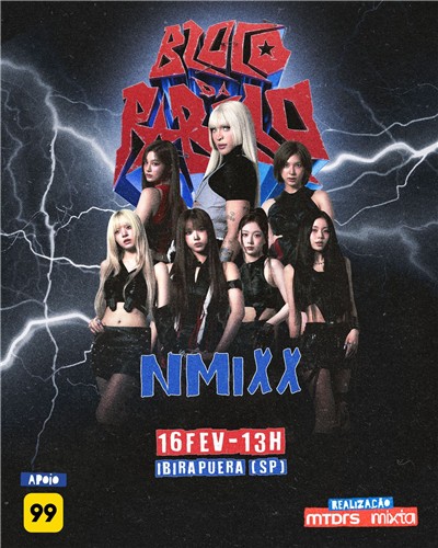 엔믹스, 브라질 상파울루 카니발 K팝 가수 최초 참여
[Pabllo Vittar 제공]