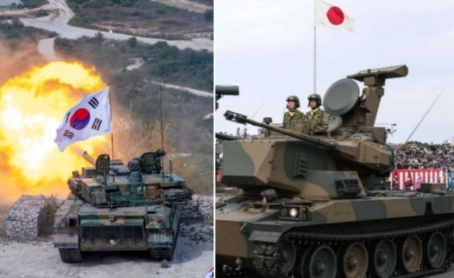 引用：韓国陸軍／陸上自衛隊