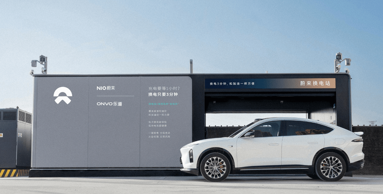니오 배터리 스왑 스테이션 / 사진=니오
