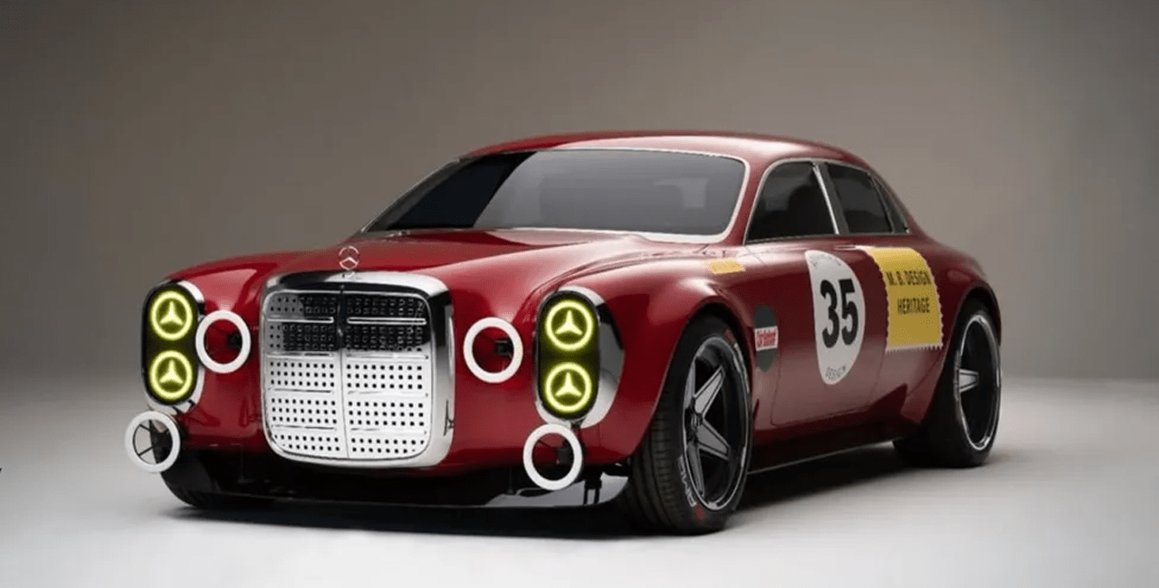 벤츠 미공개 콘셉트카 / 사진=고든 바그너 인스타그램
