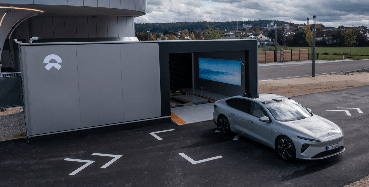 니오 배터리 스왑 스테이션 / 사진=니오