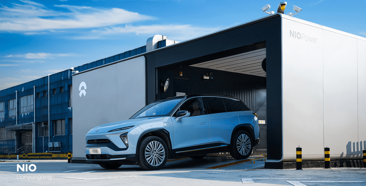 니오 배터리 스왑 스테이션 / 사진=니오