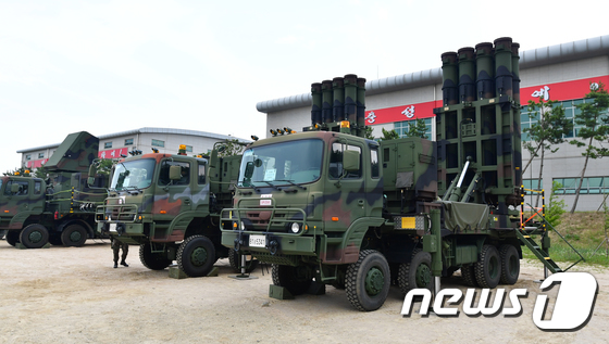 On the afternoon of June 13, 2023, a Cheongung missile unit was deployed at the combat training ground during the ROK-U.S. Combined Forces Command\'s 2023 Combined Durable Support Exercise (CDEx) conducted at the 1st Marine Division in Pohang, North Gyeongsang Province. CDEx is a training exercise designed to master procedures for the smooth distribution of military supplies—including personnel, equipment, materials, and fuel—from overseas to the Korean Peninsula and within the peninsula to combat units at all levels using various means during a contingency. Its purpose is to secure the capability for sustained operational support in wartime 2023.6.13 / News1