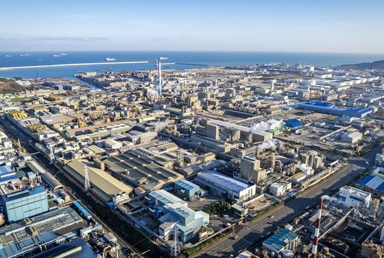 Panoramic view of Korea Zinc\'s Onsan Smelter / Provided by Korea Zinc