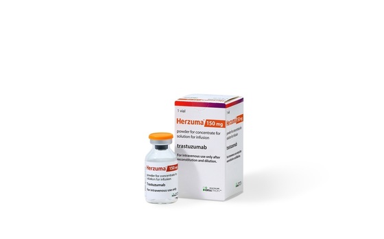Celltrion\'s anti-cancer biosimilar Herzuma (active ingredient: trastuzumab) (Provided by Celltrion) / News1