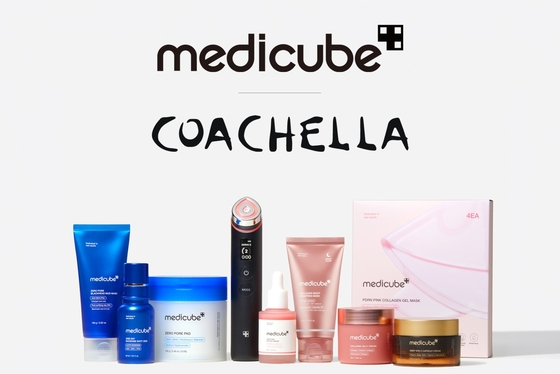 APR said its brand Medicube will participate as an official sponsor of Coachella. /Courtesy of APR
