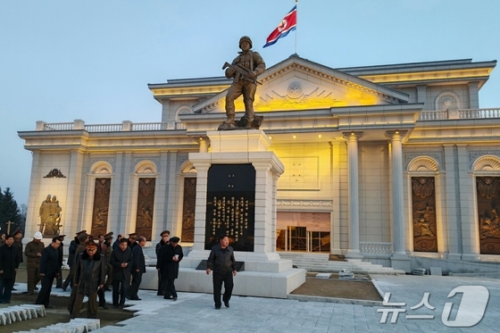 The Rodong Sinmun, the official newspaper of North Korea’s Workers’ Party, reported on Tuesday that General Secretary Kim Jong Un, while providing on-site guidance for the construction of the Memorial Hall for Combat Merits in Overseas Military Operations on Monday, instructed that the quality of the finishing work be ensured at the highest level / Rodong Sinmun