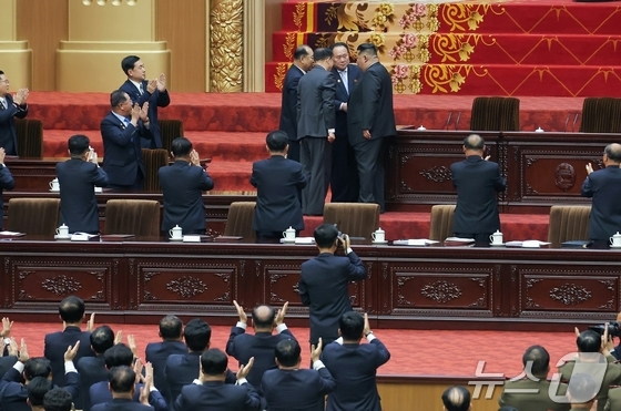 The Rodong Sinmun, the official newspaper of North Korea’s Workers’ Party, reported on Tuesday that the second day of the first session of the 15th Supreme People’s Assembly was held on Monday. Kim Jong Un, General Secretary of the Party, outlined his vision for state governance in a policy address / Rodong Sinmun
