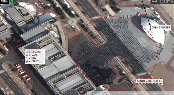 According to an analysis of satellite images taken on March 10 by the South Korean private firm SI Analytics (SIA) released on March 21, most of the facilities within the Wonsan-Kalma Tourist Zone have reached the final stages of completion / Capture from NK Insight Report